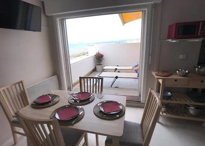 T3 Face à La Avec Terrasse Panoramique Et Parking Privé - - Fr-1-81-466 Apartamento